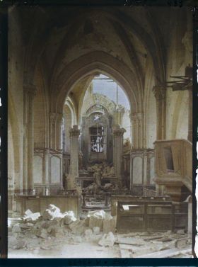 Image représentant France, Thiescourt, Intérieur de l'Eglise