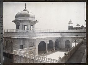 Image représentant La tour du Jasmin(Musamman Burj) du fort Rouge (Lal Qila)