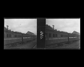 Image représentant Les voitures de secondes et premières classes du train