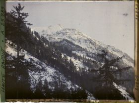 Image représentant France Les Alpes, Vallée de Chamonix - Soleil Couchant s/ l'aige du Midi