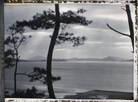 Image représentant La baie de Hakata au crépuscule