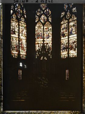 Image représentant Vitraux du chevet de l'église St-Gervais-St-Protais