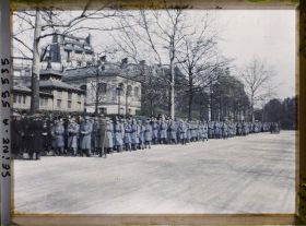 Image représentant Les funérailles de l'ambassadeur des États-Unis Myron Herrick avenue d'Iéna
