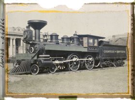 Image représentant Canada, Winnipeg, La 1ère locomotive arrivée à Winnipeg C.P.R.