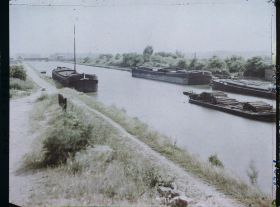 Image représentant France, Tergnier, Canal de St Quetin ; Vu vers le Sud