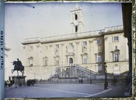 Image représentant Capitole, mairie de Rome dans le palais des Sénateurs