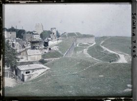 Image représentant Les fortifications à la Porte du Pré-Saint-Gervais.