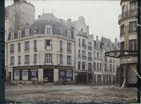Image représentant France, Reims, Angle du Cours Langlet et Rue du Cadran St Pierre