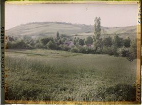 Image représentant Ile de France, Vetheuil, Ensemble de cultures