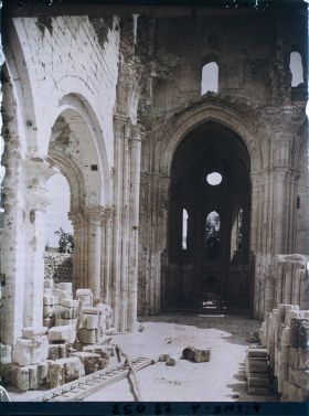 Image représentant France, Soupir, Intérieur de l'Eglise, la nef XIIIe S