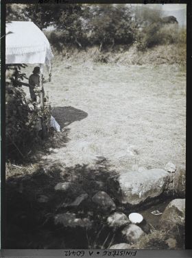 Image représentant Le reposoir de saint Mathurin sur le parcours de la Grande Troménie