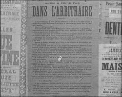 Image représentant Affiches dans « l'Arbitraire »