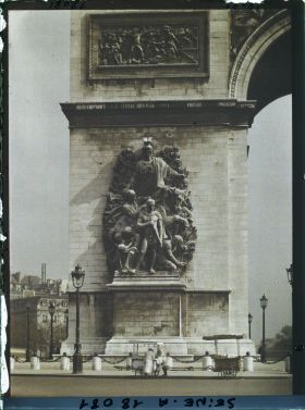 Image représentant Bas-relief gauche du côté sud de l'arc de Triomphe place de l'Etoile