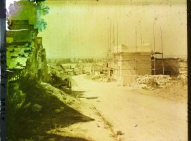 Image représentant France, Crouy, Un Aspect de Crouy avec maison en Construction