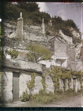 Image représentant Habitations troglodyte à étages dans le quartier des Patys