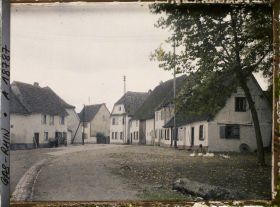 Image représentant France, Lauterbourg, L'entrée de la rue Principale de Lauterbourg
