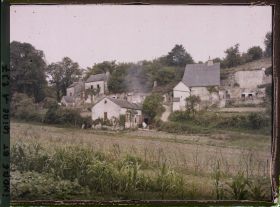 Image représentant Des maisons du village