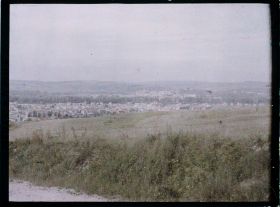 Image représentant France, Verdun, Vue générale de la Ville prise de la Vieille route de Fleury vers le Sud Ouest
