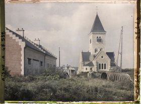Image représentant France, Margival, Une vue vers l'Eglise