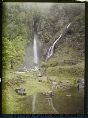 Image représentant France, Bagnères de Luchon, Cascade d'Enfer