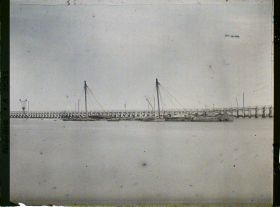 Image représentant Belgique, Ostende, Le Vindictive dans le Chenal