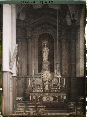 Image représentant France, Noyon, Cathédrale : Chapelle du Sacré Coeur