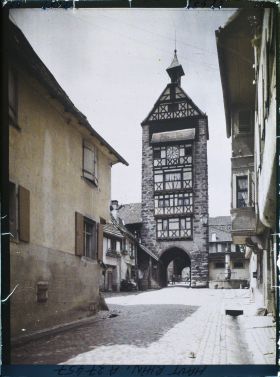 Image représentant France, Riquewihr, Vue d'ensemble de la Dolder