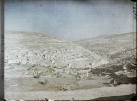 Image représentant Vue du village de Siloé dans la vallée du Cédron
