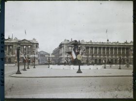 Image représentant Décorations place de la Concorde pour le 9ème congrès de la Légion Américaine (American Legion)