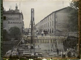 Image représentant France, Lunévile, Reconstructions du Pont S/ la Vezoude (ou Vesouje)