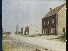 Image représentant Belgique, Dranoutre, Groupe de maisons