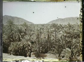 Image représentant Le Djorf avec au fond, le col de Zenaga