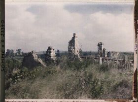Image représentant France, Biaches, Ce qui reste de l'Eglise