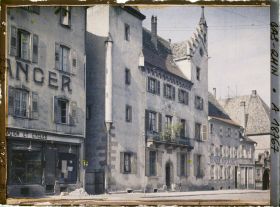 Image représentant France, Haguenau, Vieille Bibliothèque (1484) Place Joseph Thierry