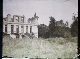 Image représentant France, Soupir, Ruines du Château façade du Château