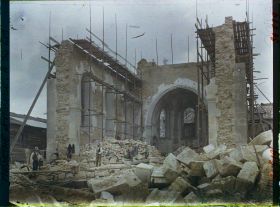 Image représentant France, Thiaucourt, Reconstructions rue de l'Eglise