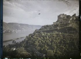 Image représentant Allemagne, St Goar, Le Rheinsfels et le Rhin