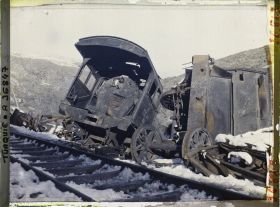 Image représentant Train accidenté par les Grecs