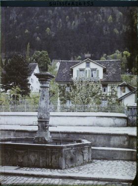 Image représentant Une fontaine