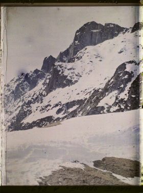 Image représentant Les Alpes, Vue prise de Planpraz Le Sommet du Brévent