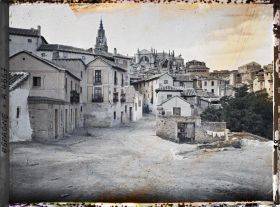 Image représentant Espagne, Tolède, Vue Gle vers la Cathédrale