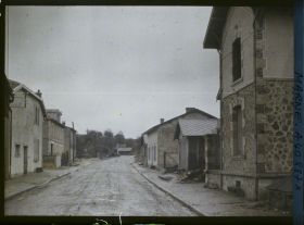 Image représentant France, Vienne la Ville, Reconstruction route de Ste Menehould