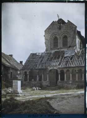 Image représentant France, Thil, L'Eglise de Hermonville