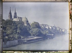 Image représentant La rive gauche du Rhin et le Münster