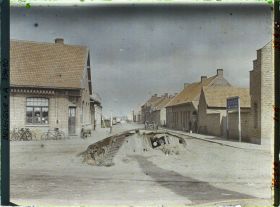 Image représentant Belgique, Poelcapelle, Un aspect de la rue de la Gare