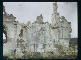Image représentant France, Thiescourt, Guerre : L'Eglise de Thiescourt