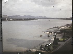 Image représentant Allemagne, Bonn, Les Sept Montagnes vues de l'Alt Zoll