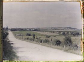 Image représentant Belgique, Locre, Vue Générale de Locre et Mont Rouge