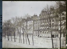 Image représentant Le quai d'Orléans depuis le pont de la Tournelle