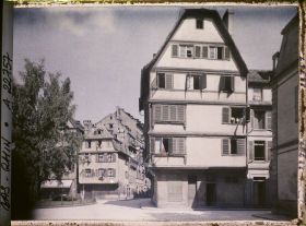 Image représentant France, Strasbourg, Vieilles Maisons place St Etienne